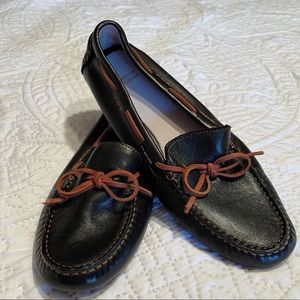 Women’s Johnston & Murphy black loafers